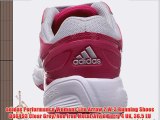 adidas Performance Womens Lite Arrow 2 W-3 Running Shoes D66493 Clear Grey/Neo Iron Metal/Vivid