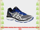 asics Divide running shoes women Gentlemen grey/blue Size 44 2014