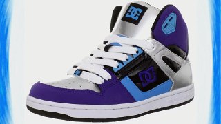 DC Rebound Hi Black/White/Velvet Purple Womens Shoe (UK4)