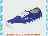 Vans Authentic Shoes - Purple Iris/True White