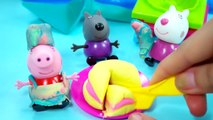 peppa pig suzy sheep play doh breakfast cake with danny dog Свинка Пеппа play doh videos