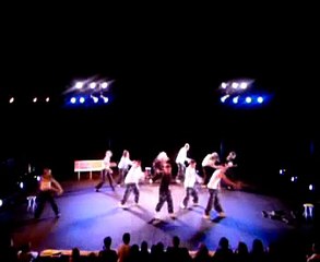 Danse hip hop en live