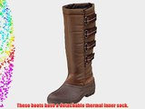 Harry Hall Waterproof Sole Rain Snow Mucker Boots Brown Size 5