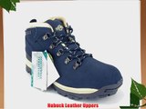 Womens Northwest Leather Walking waterproof Hiking Trekking Boots UK 5 Blue