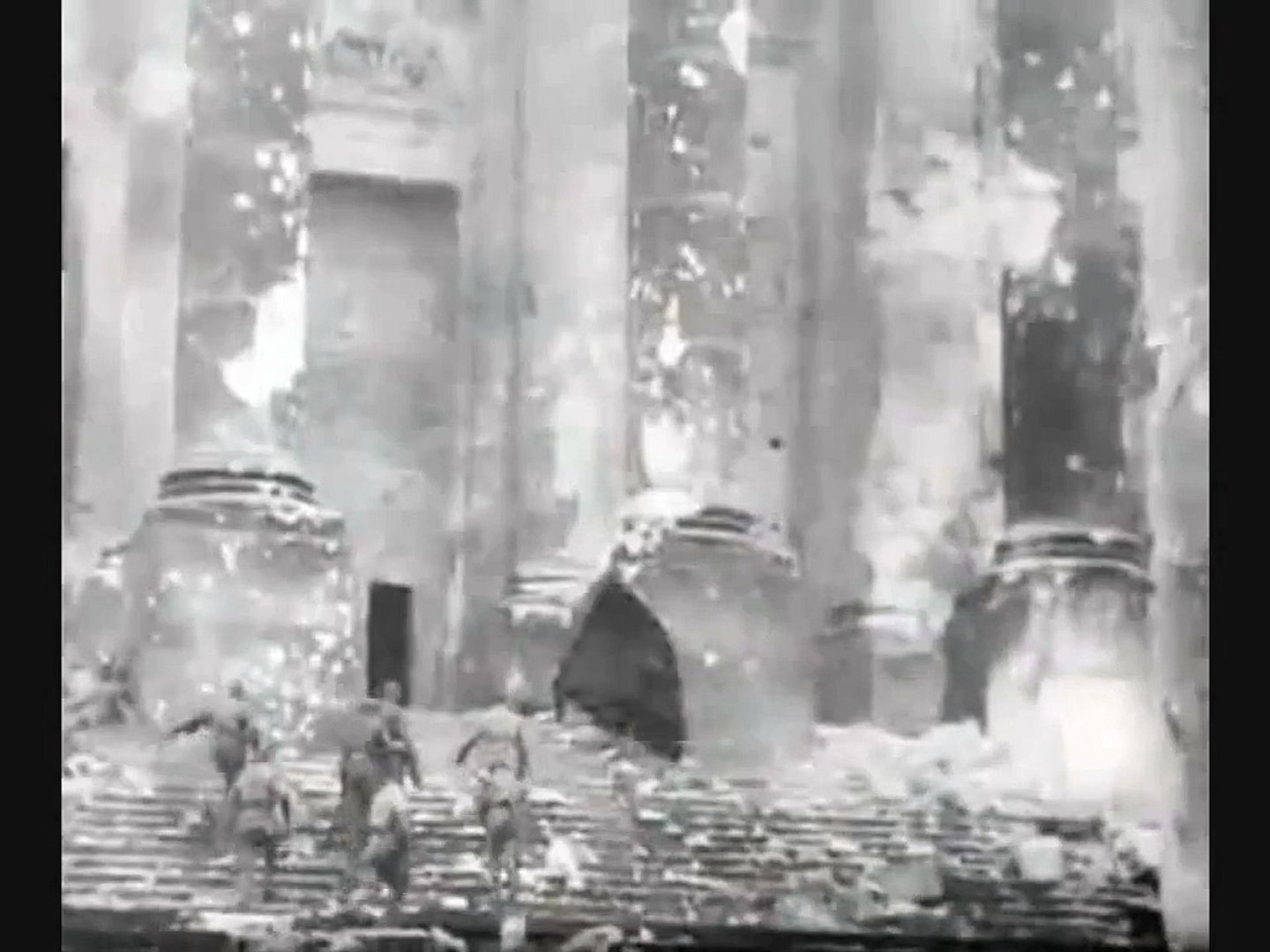 Soviet Flag Over The Reichstag Building 1945 - 