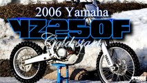 Yamaha YZ250F dirt bike starts on 1 kick after winter / Produced by Frez Productions