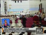 Monseñor Fausto Trávez por la visita papal 