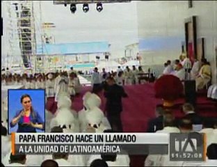 Monseñor Fausto Trávez por la visita papal "Dios le pague Francisco"