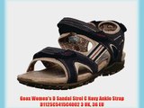 Geox Women's D Sandal Strel C Navy Ankle Strap D1125C5415C4002 3 UK 36 EU