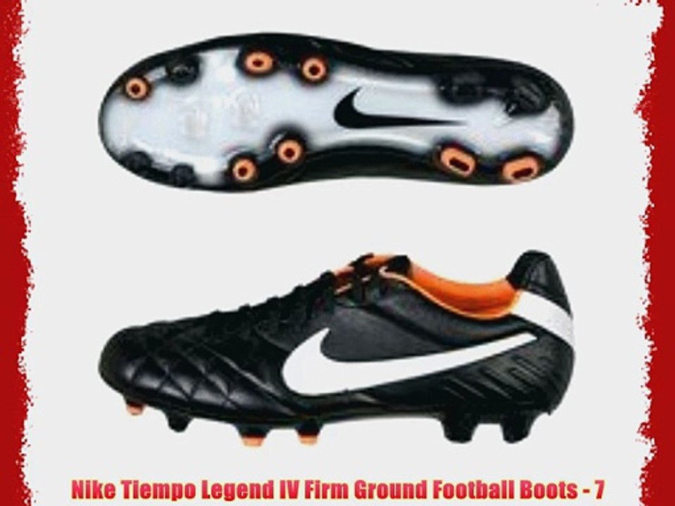 Nike Tiempo Legend IV Firm Ground Football Boots - 7