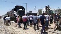 إصطدام قطار بشاحنة ضخمة بمدخل ميناء صفاقس و الحمد الله دون خسائر بشرية