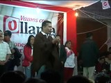 Mitin de Ollanta Humala en Bambamarca - Cajamarca