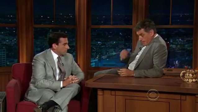 Steve Carell and Craig Ferguson Awkward Pause