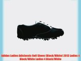 Adidas Ladies Adiclassic Golf Shoes (Black/White) 2013 Ladies 4 Black/White Ladies 4 Black/White