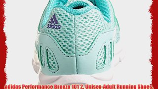 adidas Performance Breeze 101 2 Unisex-Adult Running Shoes Green (Frost Mint F14/Running White