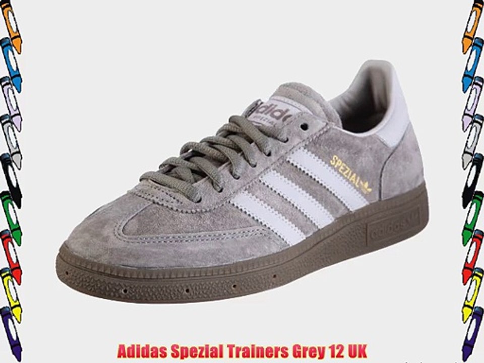Adidas Spezial Trainers Grey 12 UK 