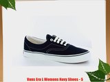 Vans Era L Womens Navy Shoes - 5