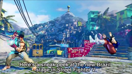 Street Fighter V - Brazil Stage Reveal