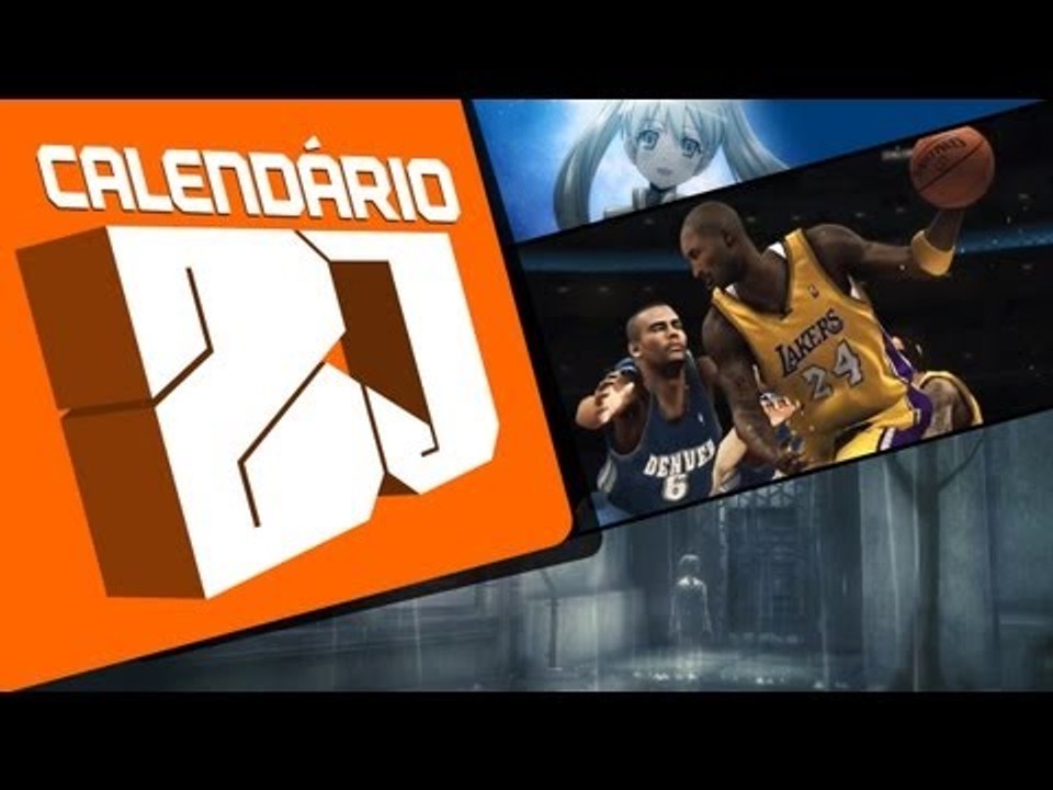 Calendário BJ (1ª semana de outubro) - Baixaki Jogos