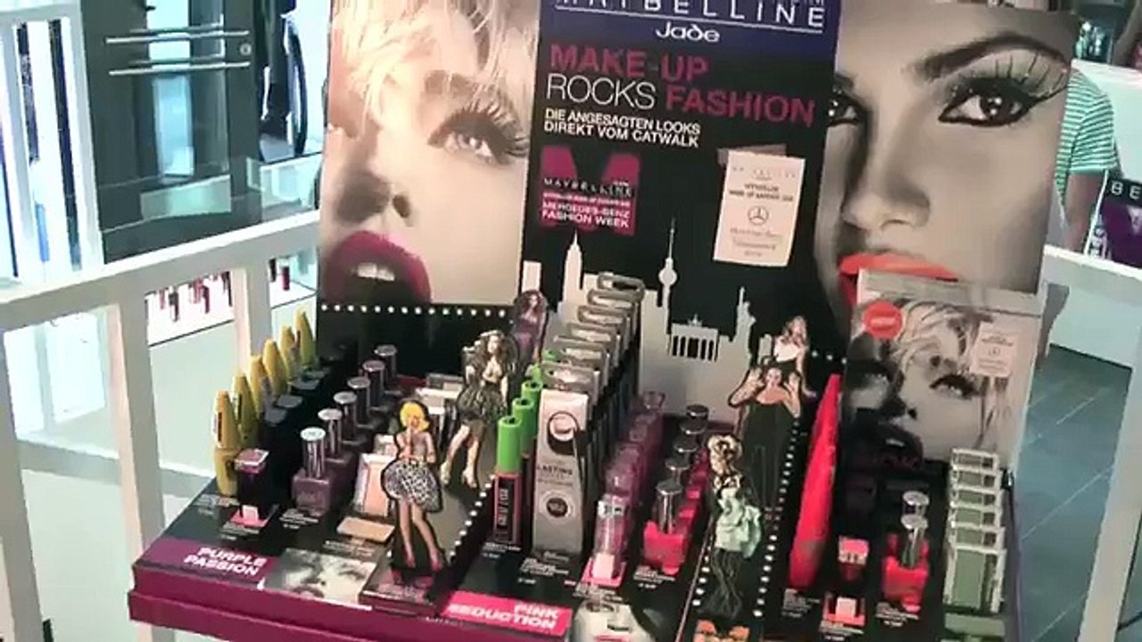 Maybelline Jade Pop-up Store Eröffnung