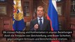 Russlands Präsident Dmitri Medwedew warnt vor einem 3. Weltkrieg (Atomkrieg) 23. November 2011