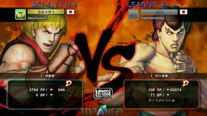 USF4 - Fuudo Fei (Long) vs MichaelTan (Ken) - TL4A Round4 Battle1