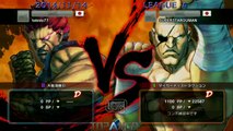 USF4 - Tokido (Gouki) vs Santarou (Sagat) - TL4A Round4 Battle3