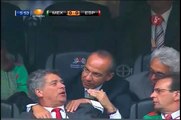 Mexico vs España 1-1 Felipe Calderon No Es Mencionado En El Estadio Azteca Por Temor A Abucheo