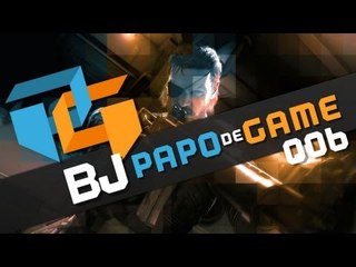 Papo de Game BJ (006) Metal Gear Solid, Animal Crossing e PS4 vs Xbox One