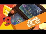 Jogamos Mario & Luigi: Dream Team (3DS) [BJ na E3 2013] Gameplay