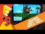 Jogamos Donkey Kong: Tropical Freeze (Wii U) [BJ na E3 2013] Gameplay