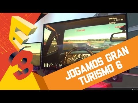 Vídeo relâmpago: Jogamos Gran Turismo 6 (PlayStation 3) [BJ na E3 2013] Gameplay