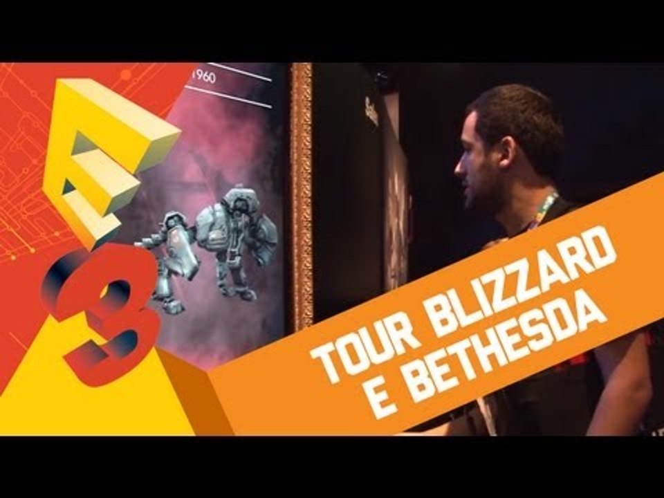 Tour pelos estandes: Activision Blizzard, Bethesda e Alienware [BJ na E3 2013]