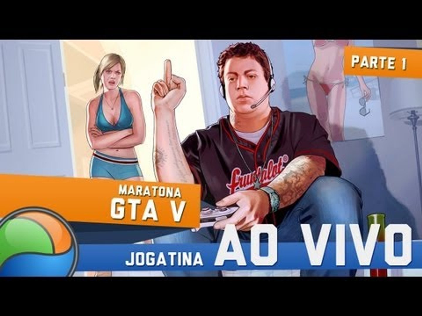 Maratona GTA 5 (Parte 1) - Gameplay Ao Vivo!