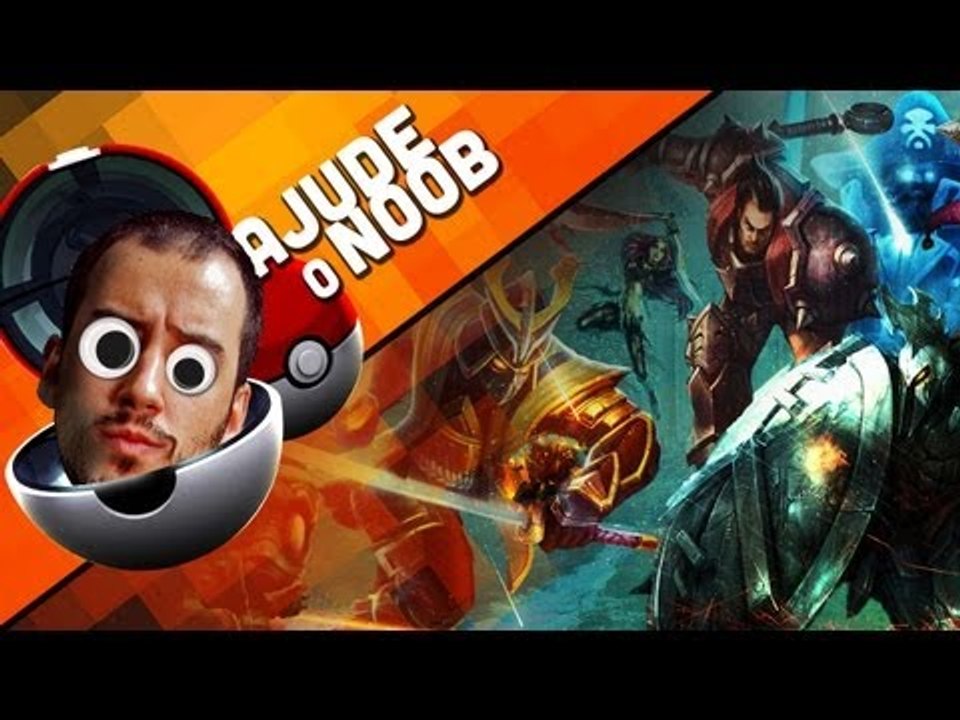 Ajudando o Noob do Gabriel em: League of Legends