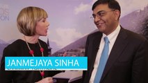 WEF Davos 2014 Hub Culture Interview with Janmejaya Sinha