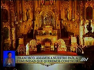 Intervención del papa Francisco en la iglesia San Francisco