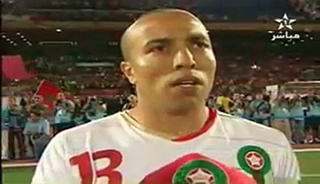 النشيد الوطني المغربي ضد الجزائر