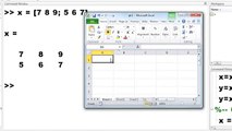 Matlab Exporting data to Excel