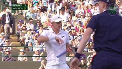 Novak Djokovic 3-2 Kevin Anderson
