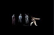 Para Quedar, performance dansée de poésie et d'arts numériques