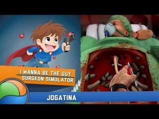 I Wanna be the Guy (BATALHA FINAL) + Surgeon Simulator 2013 - Gameplay Ao Vivo!