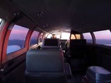 AIRPLANE CRASH, Ride inside the cabin during a crash of a Cessna 404-myILKfQG364