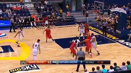 Idaho State at Northern Arizona - Big Sky Basketball Highlights
