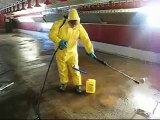 Cleaning and Disinfection Poultry Farm A
