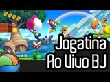 New Super Mario Bros. U (Wii U) - Gameplay Ao Vivo!