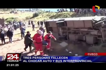 Accidentes de carretera dejan cinco muertos en el interior del país