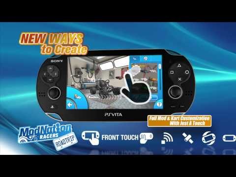 ModNation Racers: Road Trip - Features Preview [Vita]
