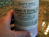 Granite Shield DIY Custom Stone Seal for All Stone Countertops