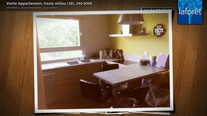 Vente Appartement, Vaulx-milieu (38), 240 000€